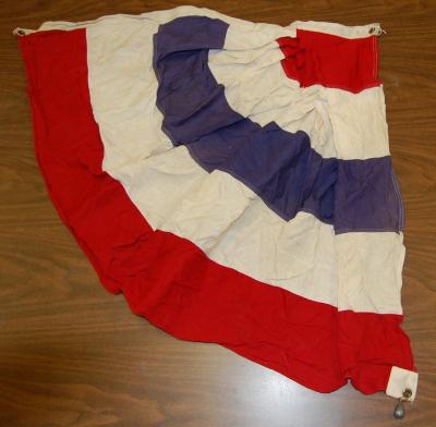 Corner Bunting from Gold Rush or Pow Wow Days, Shakopee, 1950