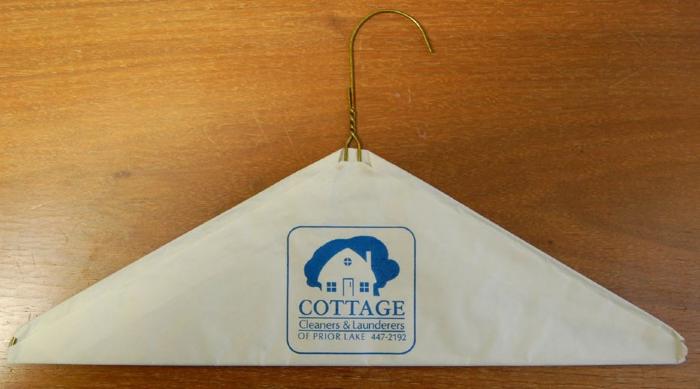 Cottage Cleaners & Launderers Clothe Hangers, Prior Lake, 1990