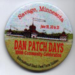 Dan Patch Days Button, Savage, 1998