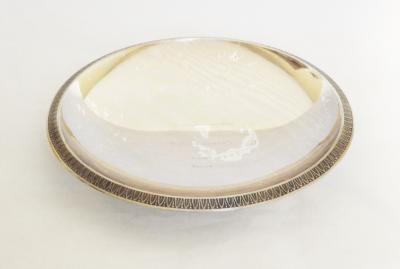 Decorative Silver Bowl, 1969