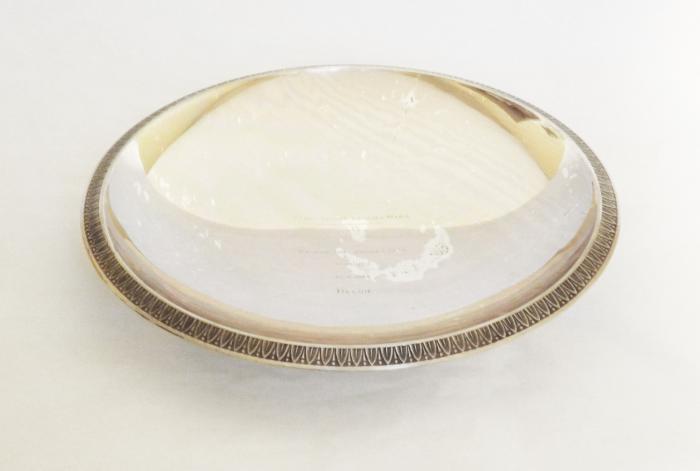 Decorative Silver Bowl, 1969
