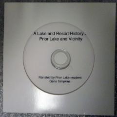 DVD - Prior Lake Lake & Resort History, 1999