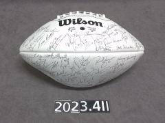 Autographed Vikings Football