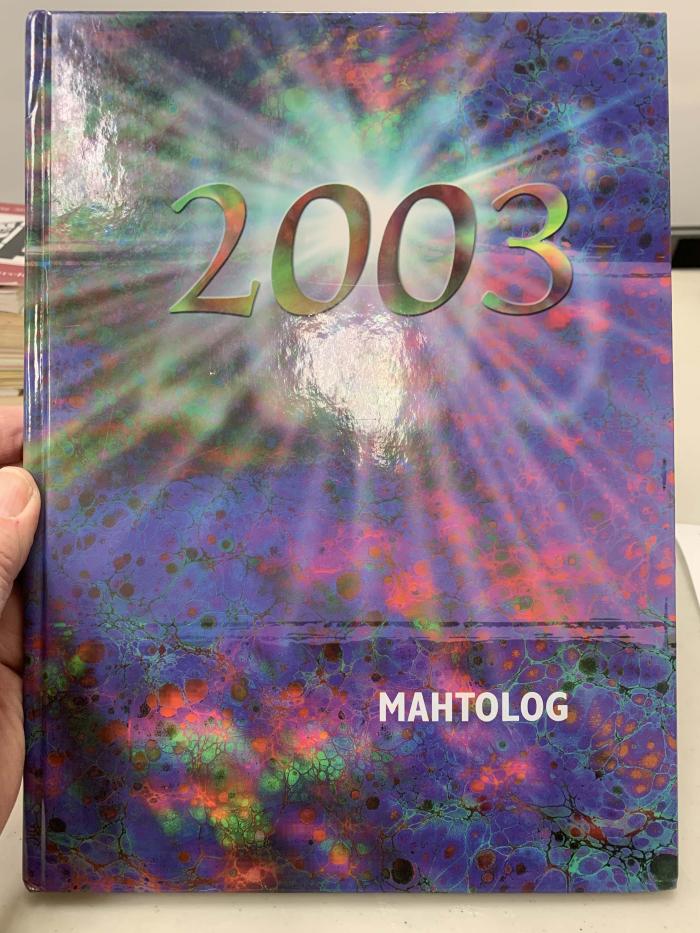 2003 yearbook for Mahtomedi Middle school