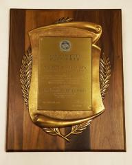 Federal Government Accounting Association Plaque, 1971