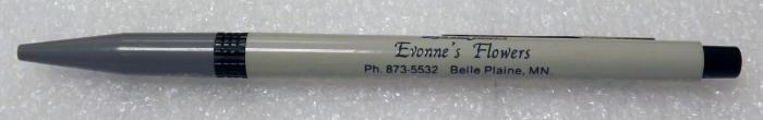 Evonne's Flowers Advertising Pen, Belle Plaine, 1990