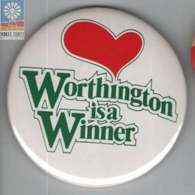 Worthington is a Winner Button