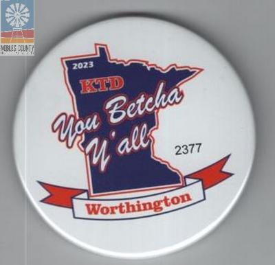 2023 Turkey Day Button