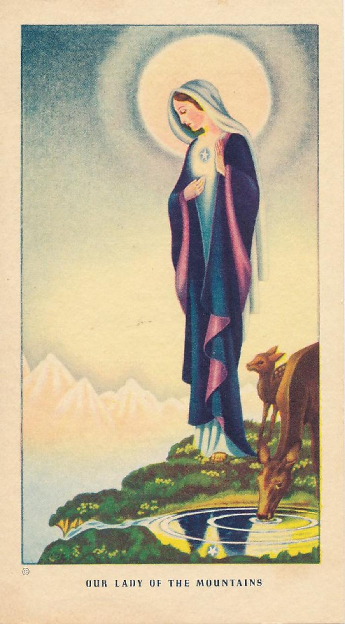 First Mass of Wilfred Weiers Anniversary Card, 1960