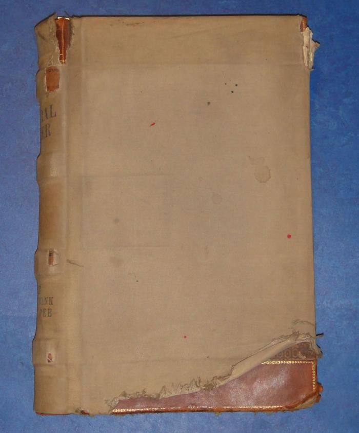 First National Bank of Shakopee General Monetary Ledger, Shakopee, 1875