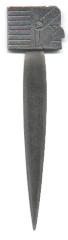 First National Bank of Shakopee Novelty Letter Opener, Shakopee, 1978