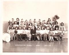 Photo: BHS Band 1943-44