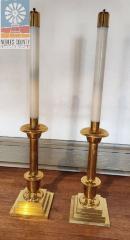 Pair of Candlesticks  - Zion Lutheran Church Adrian