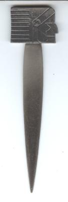 First National Bank of Shakopee Letter Opener, 1978