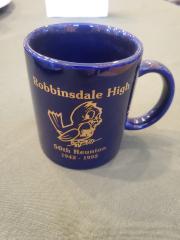 Coffee Mug for Robbinsdale High School 50th Reunion, 1992