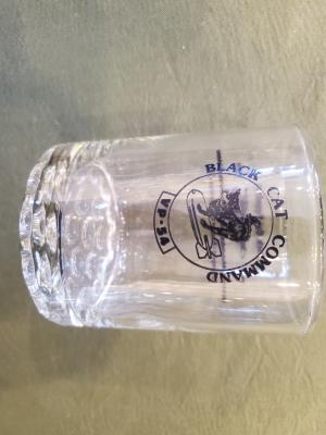 Whiskey Glass for Black Cat Squadron, 1982