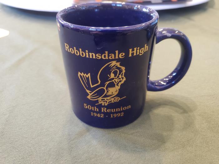 Coffee Mug for Robbinsdale High School 50th Reunion, 1992