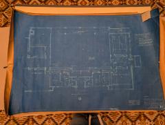 Blueprints for the Glenwood High School 1955 Electrical Update
