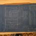 Blueprints for the Glenwood High School 1950 Addition 