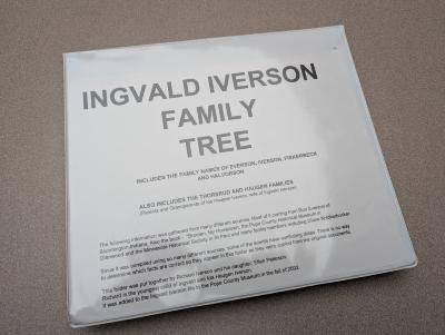 Family History - Iverson, Ingvald