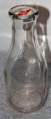 Glass Milk Bottle, Savage, 1942