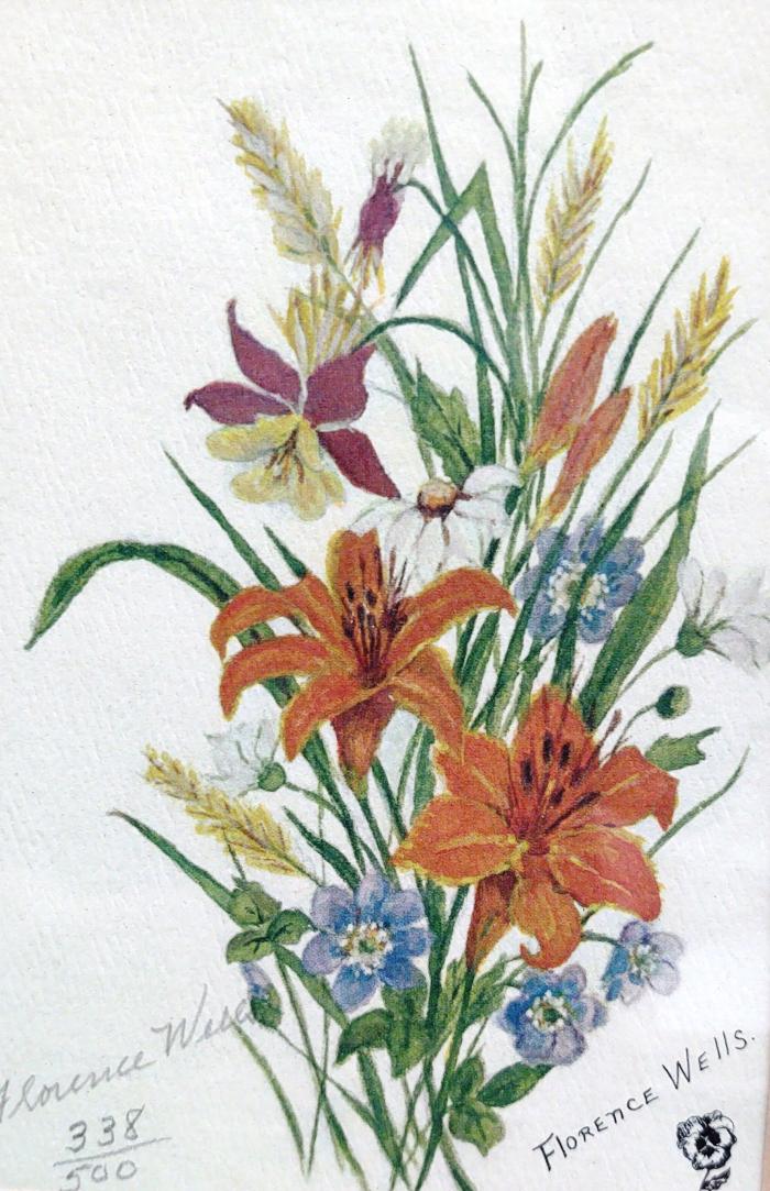 Print: Day Lilies