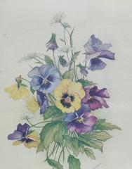 Print: Pansies