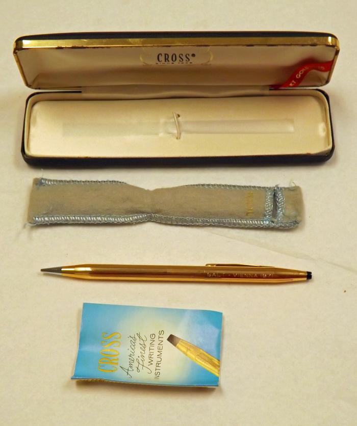 Gold pen, SALT- Vienna, 1971.