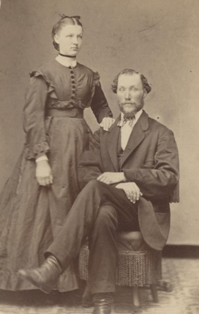 Likely Christina Turner and Charles Peterson, Red Wing