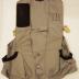 Gray shooting vest, ca. mid-20th century.