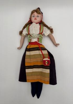 Rättvik Folkdräkt Doll: Doll