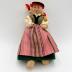 Skåne Folkdräkt Doll: Doll