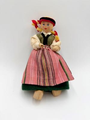 Skåne Folkdräkt Doll: Doll
