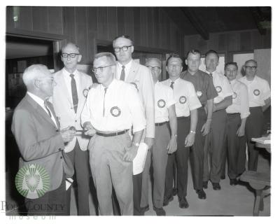New officers of the Glenwood Lions club