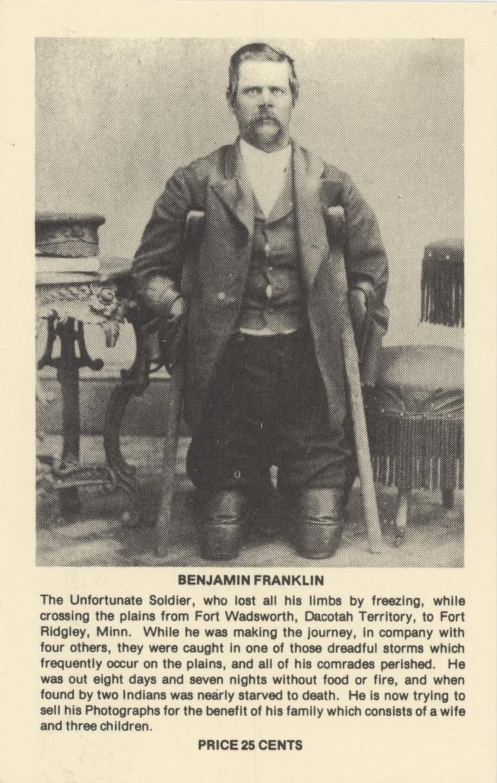 Benjamin Franklin (Work), c.1875.