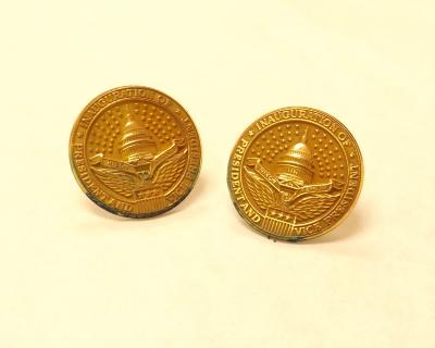 Inaugural Presidental Seal Cufflinks, 1969