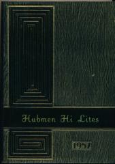 "Hubman Hi Lites" Yearbook, Jordan, 1957