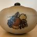 L.Hjorth Pottery, Bornholm round pot with lid