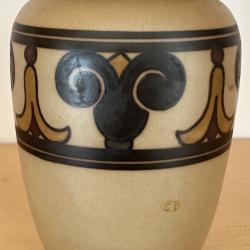 L. Hjorth Pottery, Bornholm small lidded pot 