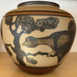  L.Hjorth, Bornholm Pottery Vase 