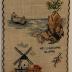 Textile - Bornholm cross stitch bell pull. 