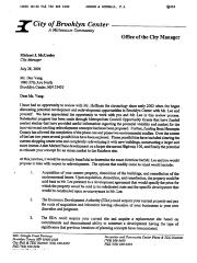 Collection of documents related to use of eminent domain in relation to Brooklyn Park commercial property owned by Dan Vang