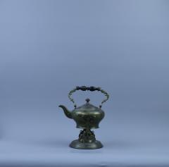 Teapot, Pot Tilter, and Beverage Warmer