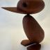 Sculpture - Teak Wood Ducks designed by Kay Bojesen for Rosendahl Copenhagen