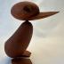 Sculpture - Teak Wood Ducks designed by Kay Bojesen for Rosendahl Copenhagen