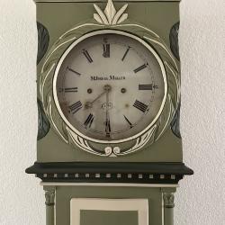 A Bornholm long case clock "Bornholmerur"
