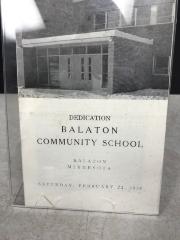 Dedication program for new school