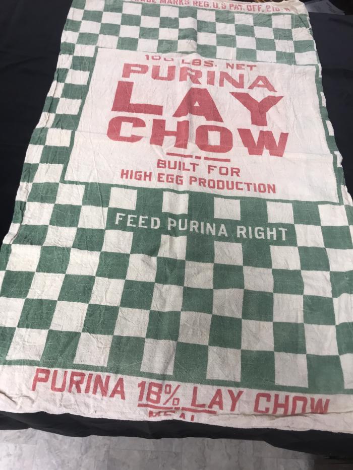 Feed Sacks from Lakeside Service