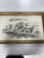 Indian attack on Stagecoach
