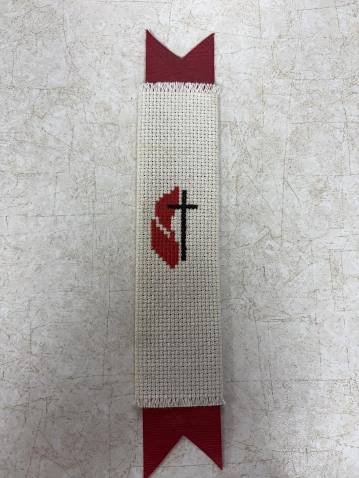United Methodist Church book marker